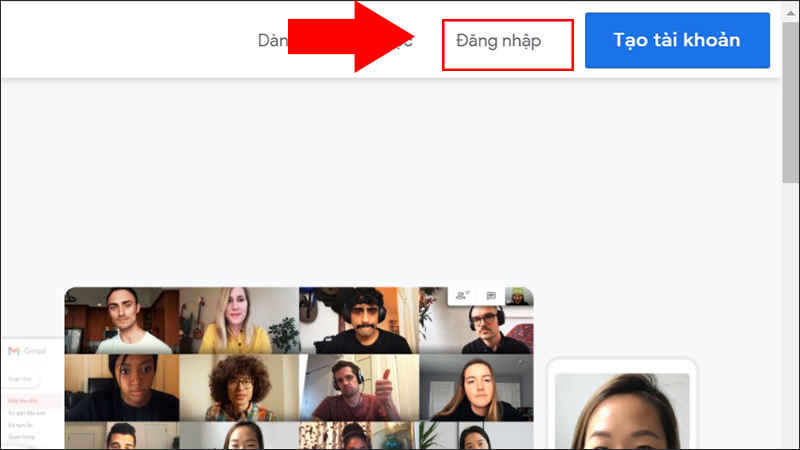 Đăng nhập v&agrave;o Gmail